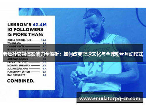 老詹社交媒体影响力全解析：如何改变篮球文化与全球粉丝互动模式